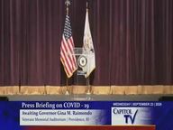 Thumbnail image for 9-23-2020  Governor's Press Briefing on COVID-19