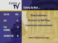Thumbnail image for 5-6-2022 Presser: Warwick City Hall Plaza