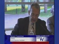 Thumbnail image for 10-19-2017 Senate Committee on Finance (part 1 of 2)