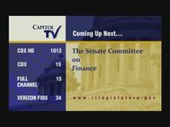 Thumbnail image for 3-15-16 Senate Committee on Finance at the Rise