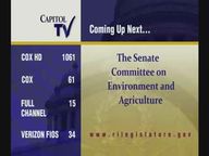 Thumbnail image for 3-10-2021  The Senate Committee on Environment & Agriculture