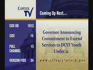 Thumbnail image for 1-29-18  Press Conference:  Governor Announcing Commitment to Extend Services to DCYF Youth Under 21 Years old