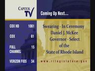 Thumbnail image for 3-7-2021  Swearing-In Ceremony:  Daniel J. McKee as Governor-Select of the State of Rhode Island