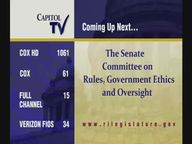 Thumbnail image for 1-31-2022  Senate Committee on Rules, Government Ethics and Oversight