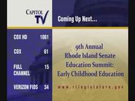 Thumbnail image for 11-15-2021 9th Annual RI Senate Education Summit PART 1 of 2