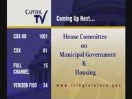 Thumbnail image for 1-18-2022 House Committee on Municipal Government & Housing