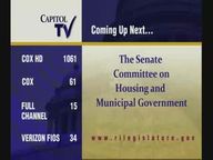 Thumbnail image for 3-3-2022  Senate Committee on Housing and Municipal Government