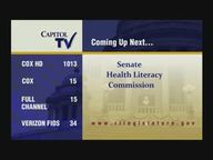 Thumbnail image for 11-15-16 Senate Health Literacy Comm.