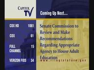 Thumbnail image for 2-11-19  Senate Commission To Conduct A Comprehensive Review And Make Recommendations Regarding The Appropriate State Agency To House Adult Education