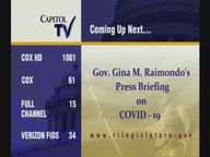 Thumbnail image for 11-25-2020 Governor's Press Briefing on COVID-19