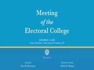 Thumbnail image for 12-14-2020 Electoral College of Rhode Island