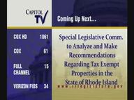 Thumbnail image for 11-29-2021  Special Legislative Commission to Analyze and Make Recommendations Regarding Tax Exempt Properties in the State of Rhode Island