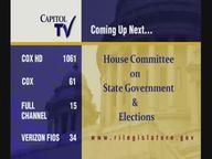 Thumbnail image for 2-8-2022 House Committee on State Government & Elections