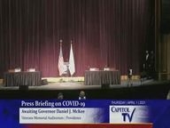 Thumbnail image for 4-1-2021  Governor's Press Conference on COVID -19