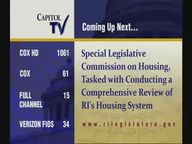 Thumbnail image for 3-10-2020  Special Legislative Commission on Housing, Tasked with Conducting a Comprehensive Review  of Rhode Island's Housing System