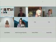 Thumbnail image for 5-19-2021 Senate Committee on Environment & Agriculture