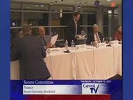 Thumbnail image for 10-19-2017 Senate Committee on Finance (part 2 of 2)