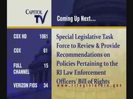 Thumbnail image for 8-26-2020 Special Legislative Task Force to Review and Provide Recommendations on Policies Pertaining to  the Rhode Island Law Enforcement Officers'  Bill of Rights
