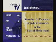 Thumbnail image for 1-10-2022  Swearing - In Ceremony for Judicial Vacancies in the State of Rhode Island