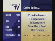 Thumbnail image for 2-26-2021 Press Conference: Transportation Infrastructure State Match Bond