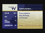 Thumbnail image for 3-23-16 Francophone Flag Raising Ceremony