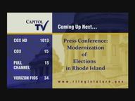 Thumbnail image for 7-21-16 Press Conference: Modernization of Elections in RI